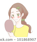 一個女人看她的膚色 101868907