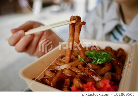 Delicious Ise-yaki udon Delicious Ise-yaki udon 101869505