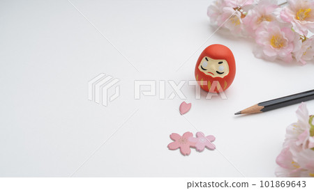 Dharma, pencil and cherry blossom | Image of studying for exam Dharma, pencil and cherry blossom | Image of studying for exam 101869643