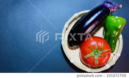 有光澤的夏季蔬菜 101872709