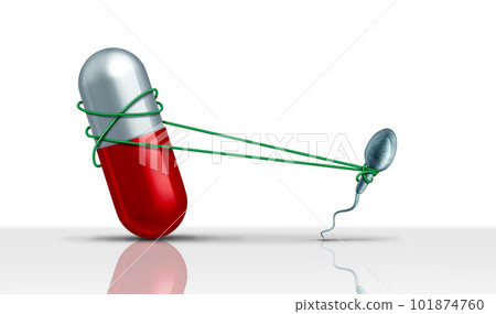 Male Contraception Pill 101874760