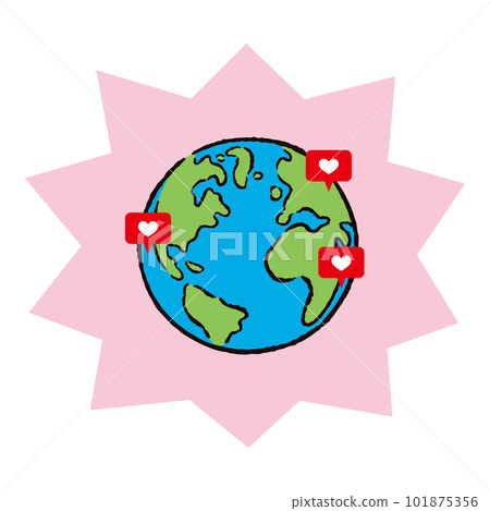 Earth_America/Europe/Africa_Instagram Like 1_Bakudan Pink 101875356
