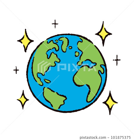 Earth_America/Europe/Africa_Glitter Earth_America/Europe/Africa_Glitter 101875375