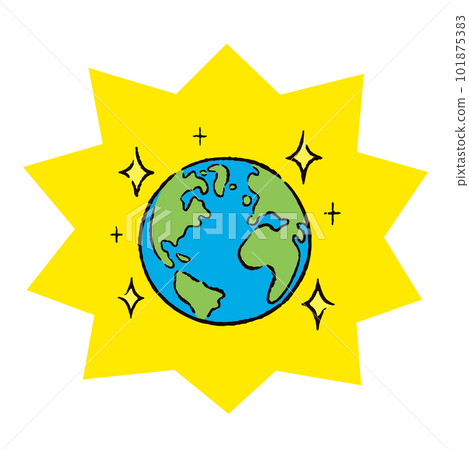 Earth_America/Europe/Africa_Glitter_Bakudan Yellow Earth_America/Europe/Africa_Glitter_Bakudan Yellow 101875383