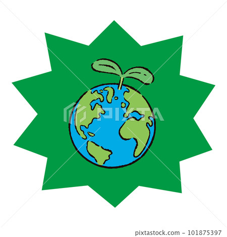 地球_美洲/歐洲/非洲_環境_嫩葉_星爆綠 地球_美洲/歐洲/非洲_環境_嫩葉_星爆綠 101875397