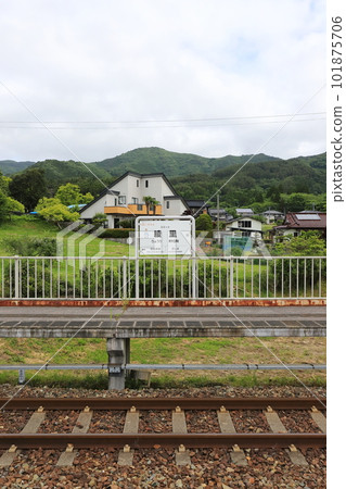 岩手大船渡三陸鐵道兩里站（站名牌） 101875706