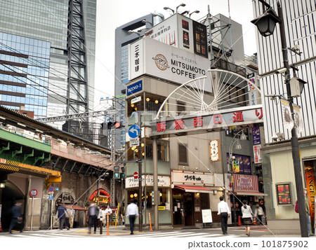 Shinbashi West Exit Street, Tokyo Shinbashi West Exit Street, Tokyo 101875902