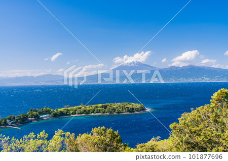 （靜岡縣）在Oceanazaki（大瀨崎）的富士山 101877696