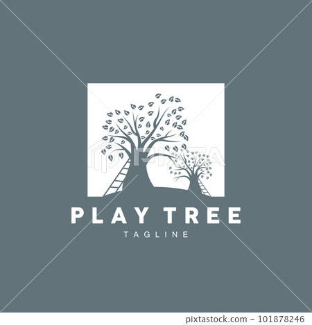 Tree Logo Design, Playground Vector, Education Tree Icon 101878246