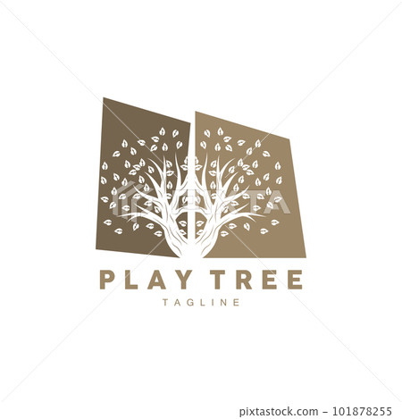 Tree Logo Design, Playground Vector, Education Tree Icon 101878255