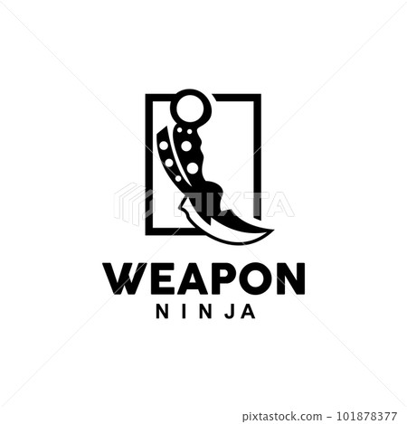 Weapon Logo, Traditional Weapon Karambit Vector, Ninja Fighting Tool Simple Design, Symbol Icon, Illustration Weapon Logo, Traditional Weapon Karambit Vector, Ninja Fighting Tool Simple Design, Symbol Icon, Illustration 101878377