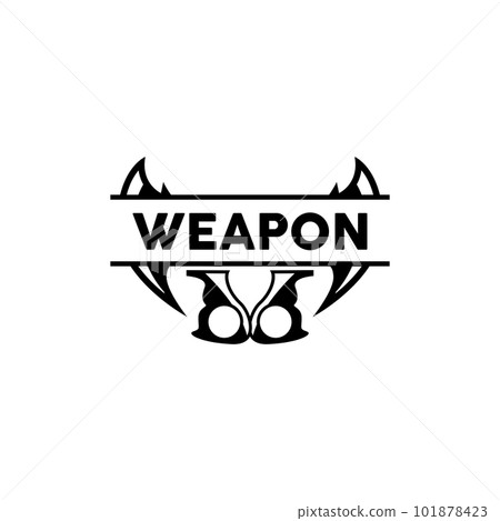 Weapon Logo, Traditional Weapon Karambit Vector, Ninja Fighting Tool Simple Design, Symbol Icon, Illustration Weapon Logo, Traditional Weapon Karambit Vector, Ninja Fighting Tool Simple Design, Symbol Icon, Illustration 101878423