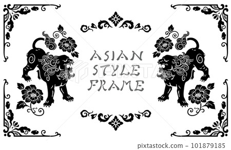 亞式框19（黑色） 101879185