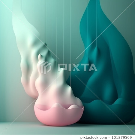 Colorful wallpaper with nice gradient. Generative Ai Illustration. High quality photo 101879509
