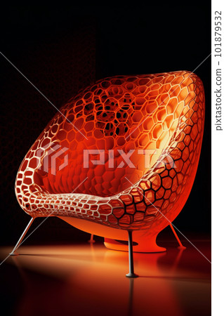 Generative Ai Illustration. Chair. High quality photo Generative Ai Illustration. Chair. High quality photo 101879532