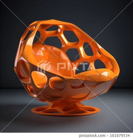 Generative Ai Illustration. Chair. High quality photo 101879534