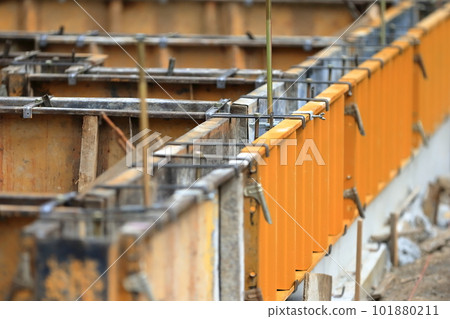 Formwork construction of cloth foundation 101880211