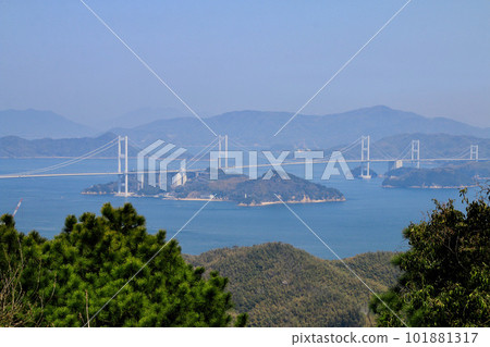 從近上山展望台眺望（愛媛縣今治市） 101881317