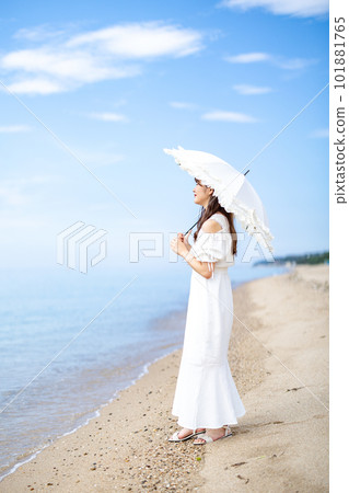 夏天的女孩畫像 101881765