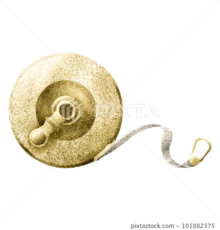 古董金屬手繞捲尺/無主線 古董金屬手繞捲尺/無主線 101882375