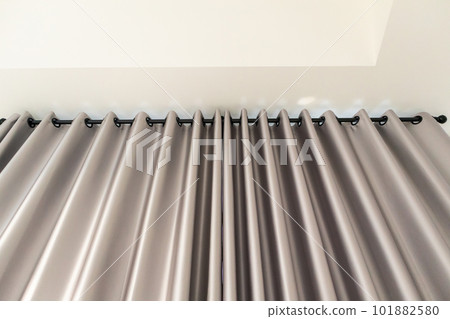 Curtain window interior decoration in living room 101882580