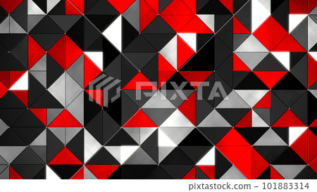 Tile Triangle Business Geometry VJ Red【還有一個Ver】 101883314