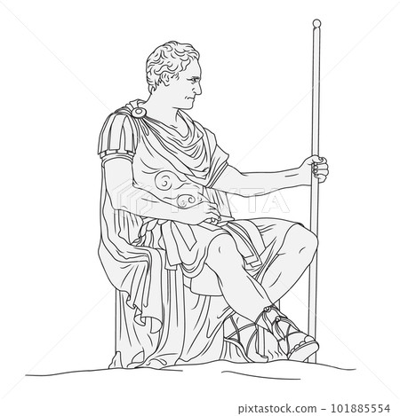Ancient Roman people. 101885554