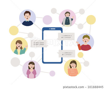 Word of mouth, influence, influencer, advertising, attracting customers, marketing 101888445