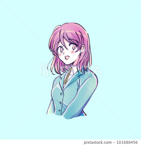 一個微笑的女學生 101888456