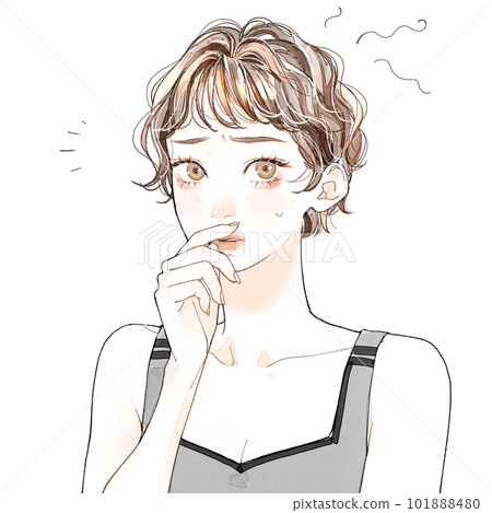 Hair trouble 6_Scalp smell Hair trouble 6_Scalp smell 101888480