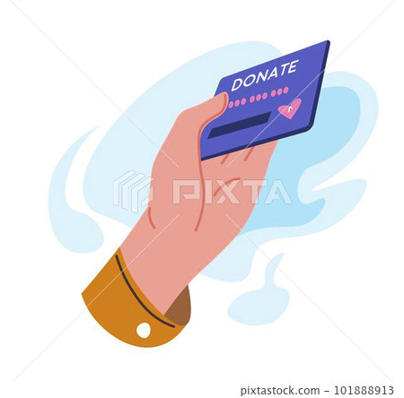 Charity and donation, card for financial support Charity and donation, card for financial support 101888913