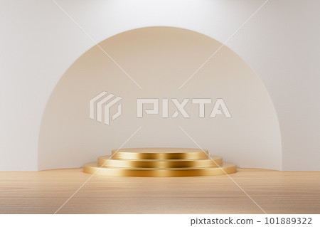 3d presentation pedestal 101889322