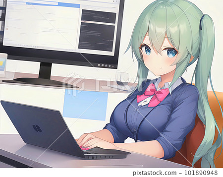 女人，少女，插畫，動漫，卡通，美少女，萌，人物，cosplay，二次元，數碼，日本， 101890948