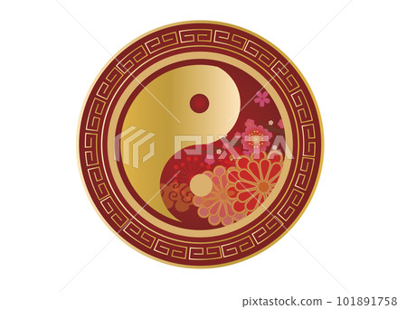 華麗的中國風背景邊框邊框背景 101891758