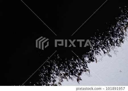 smudged black ink smudged black ink 101891957
