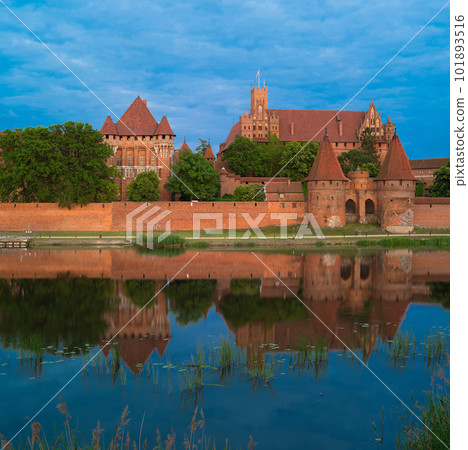 2022-06-11. castle of the Teutonic Knights Order in Malbork, Poland 2022-06-11. castle of the Teutonic Knights Order in Malbork, Poland 101893516