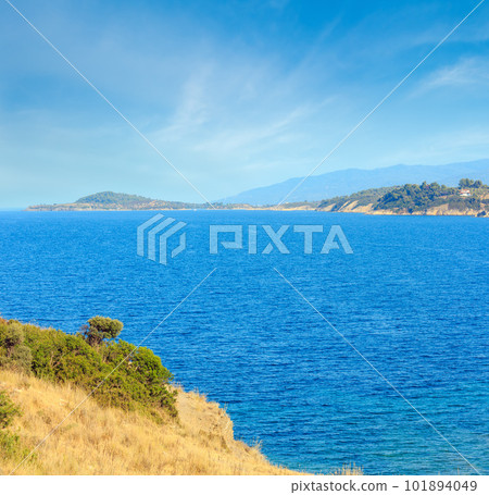 Aegean Sea coast (Halkidiki, Greece). Aegean Sea coast (Halkidiki, Greece). 101894049