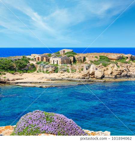 Sicily summer sea beach, Italy Sicily summer sea beach, Italy 101894062