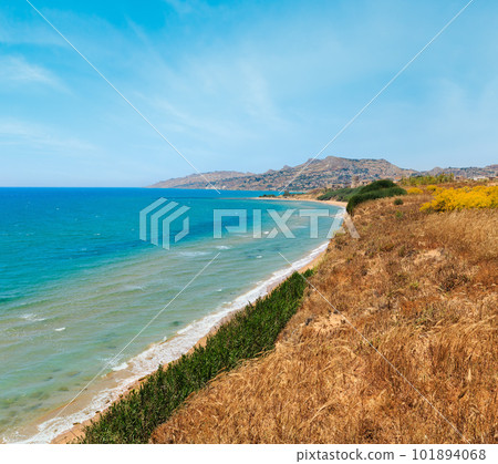 Sea bay in Torre di Gaffe, Agrigento, Sicily, Italy 101894068