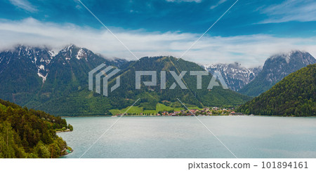 Achensee summer landscape (Austria). Achensee summer landscape (Austria). 101894161