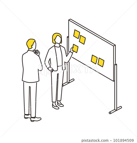 商界人士舉行頭腦風暴會議 101894509