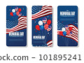 Memorial day. Remember and honor. Vector illustration. mobile phone american flag illustration for america united states national day 4th july. 101895241