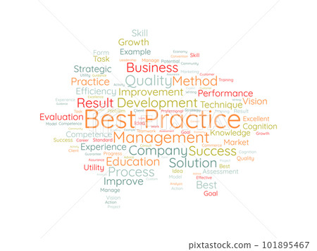 Word cloud background concept for Best Practice. Quality improvement with development idea strategic result. vector illustration. Word cloud background concept for Best Practice. Quality improvement with development idea strategic result. vector illustration. 101895467