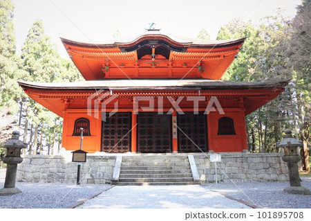 Enryakuji Temple on Mt. Hiei World Heritage Aozora no Kaidan-in Temple Shiga Prefecture 101895708
