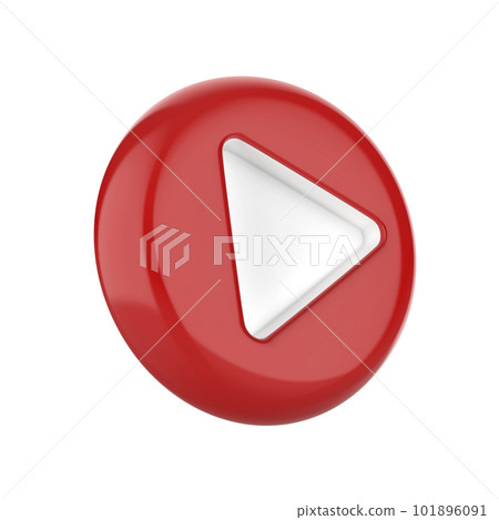 Red play button Red play button 101896091