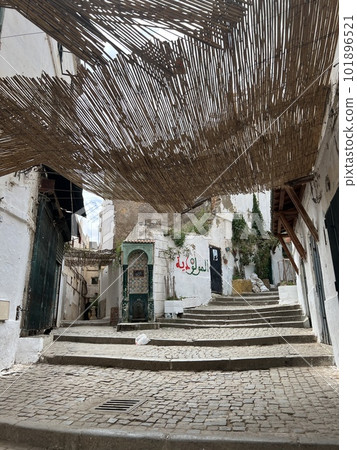 Algiers, Algeria - April 13, 2023: Streets of Casbah. High quality photo 101896521