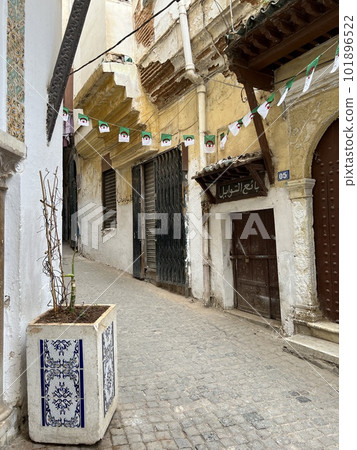Algiers, Algeria - April 13, 2023: Streets of Casbah. High quality photo 101896522