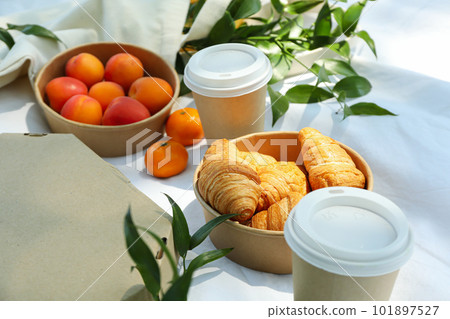 Spending time in nature - picnic, accessories for picnic 101897527