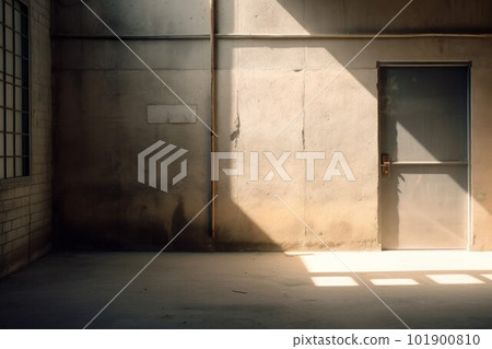 Industrial door. Industrial prison security. Generate Ai Industrial door. Industrial prison security. Generate Ai 101900810