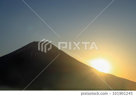 朝日從富士山升起 朝日從富士山升起 101901245